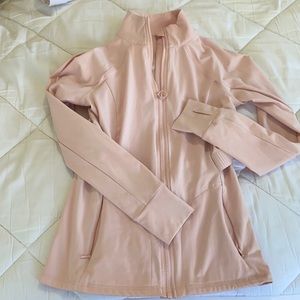NEW Fabletics jacket in light pink!
